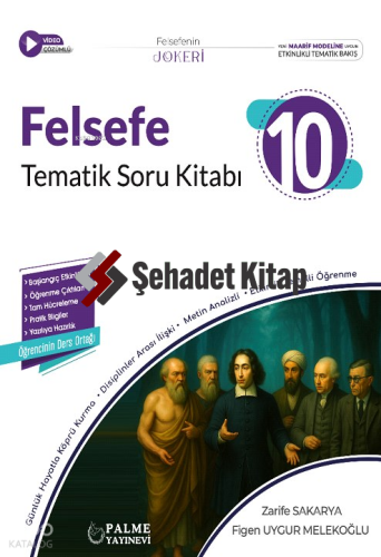 Palme Felsefenin Jokeri 10. Sınıf Felsefe Tematik Soru Kitabı