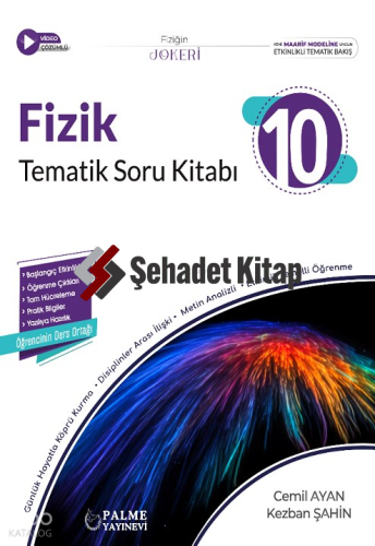 Palme Fiziğin Jokeri 10. Sınıf Fizik Tematik Soru Kitabı