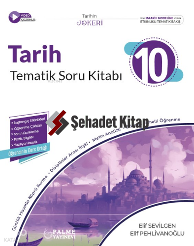 Palme Tarihin Jokeri 10. Sınıf  Tarih Tematik Soru Kitabı