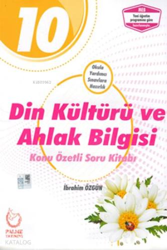 Palme Yayınları 10. Sınıf Din Kültürü ve Ahlak Bilgisi Konu Özetli Soru Bankası Palme