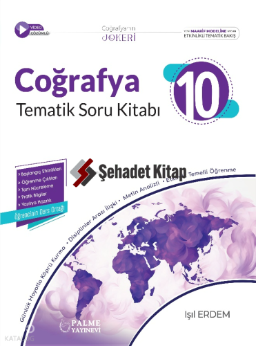 Palme Yayınları 10. Sınıf Joker Coğrafya Tematik Soru Kitabı