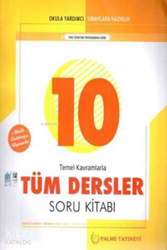 Palme Yayınları 10. Sınıf Tüm Dersler Soru Kitabı Palme | Kolektif | P