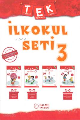 Palme Yayınları 3. Sınıf TEK İlkokul Seti Palme