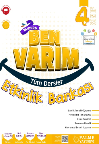 Palme Yayınları 4.Sınıf Yanında Ben Varım Tüm Dersler Etkinlik Bankası