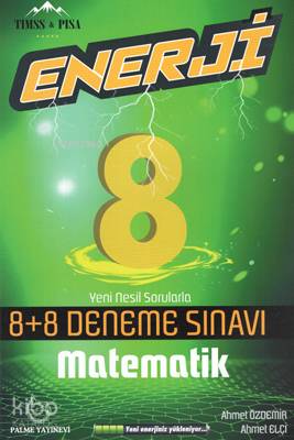 Palme Yayınları 8. Sınıf LGS Matematik Enerji 8+8 Deneme Sınavı Palme