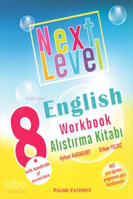 Palme Yayınları 8. Sınıf LGS Next Level English Workbook Alıştırma Kitabı Palme
