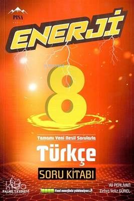 Palme Yayınları 8. Sınıf LGS Türkçe Enerji Soru Kitabı Palme