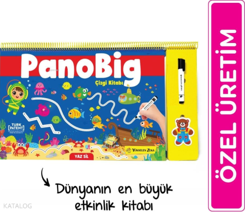 PanoBig - Dünyanın En Büyük Etkinlik Kitabı | Kolektif | Yükselen Zeka