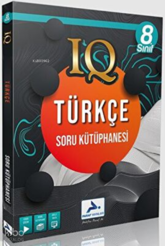 Paraf 8.Sınf Iq Türkçe Soru Kütüphanesi | Kolektif | Prf Yayınları