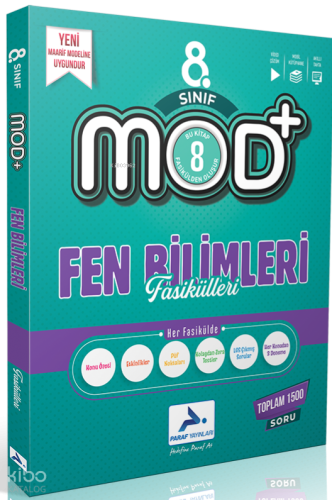 Paraf 8. Sınıf MOD Fen Bilgisi Konu Anlatım Fasikülleri | Kolektif | P