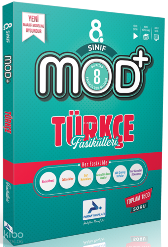 Paraf 8. Sınıf MOD Türkçe Konu Anlatım Fasikülleri | Kolektif | Paraf 
