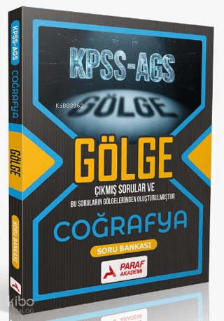 Paraf Akademi KPSS - AGS Gölge Coğrafya Soru Bankası | Kolektif | Para