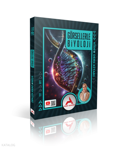 Paraf Akademi TYT AYT Görsellerle Biyoloji Video Ders Kitabı | Dilek K