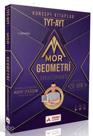 Paraf Akademi TYT-AYT Mor Geometri Soru Bankası