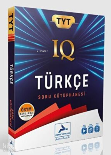 Paraf Tyt Iq Türkçe Soru Kütüphanesi | Kolektif | Prf Yayınları