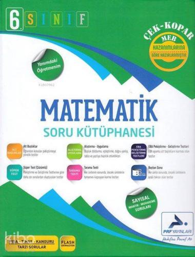 Paraf Yayınları 6. Sınıf Matematik Soru Kütüphanesi Çek Kopar Paraf | 