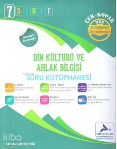 Paraf Yayınları 7. Sınıf Din Kültürü ve Ahlak Bilgisi Soru Kütüphanesi Paraf