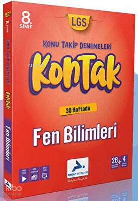 Paraf Yayınları 8. Sınıf Fen Bilimleri 30 Kontak Deneme