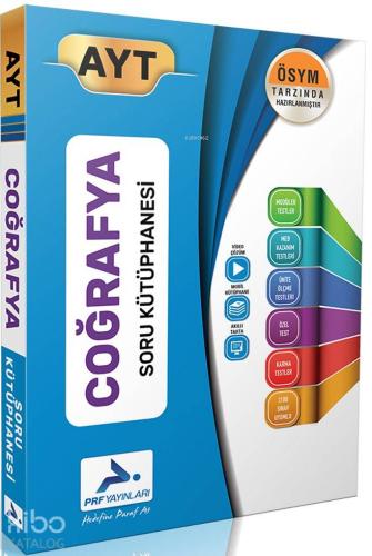 Paraf Yayınları AYT Coğrafya Soru Kütüphanesi Paraf | Komisyon | Prf Y