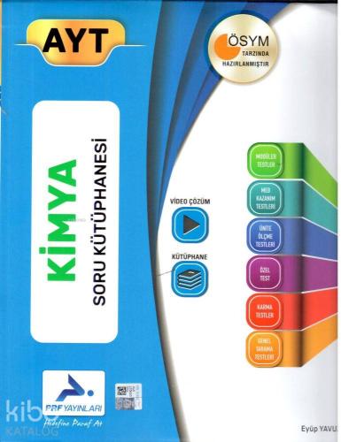 Paraf Yayınları AYT Kimya Soru Kütüphanesi Paraf | Komisyon | Prf Yayı