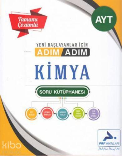 Paraf Yayınları AYT Kimya Yeni Başlayanlar İçin Adım Adım Tamamı Çözümlü Soru Kütüphanesi Paraf