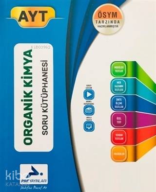 Paraf Yayınları AYT Organik Kimya Soru Kütüphanesi Paraf | Kolektif | 