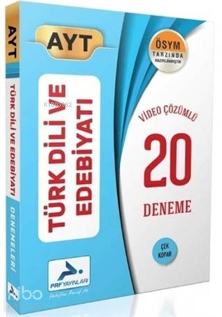 Paraf Yayınları AYT Türk Dili ve Edebiyatı 20 Denemesi Paraf | Kolekti