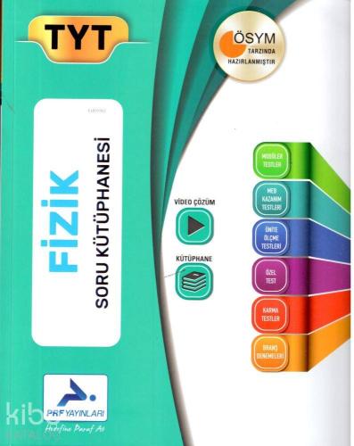 Paraf Yayınları TYT Fizik Soru Kütüphanesi Paraf | Komisyon | Prf Yayı
