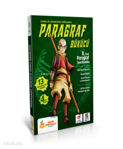 Paragraf Bükücü 8. Sınıf Paragraf Soru Bankası Şeker Portakalı Yayınları
