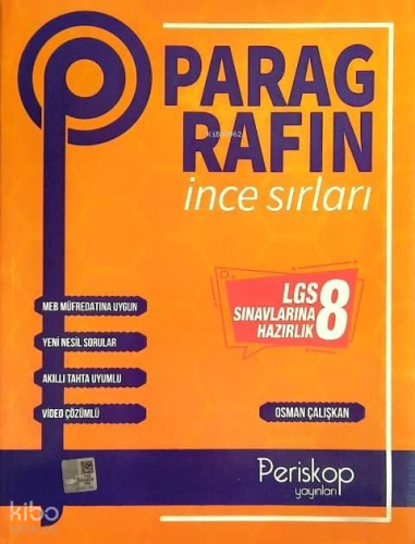 Paragrafın İnce Sırları 8.Sınıf LGS Soru Bankası