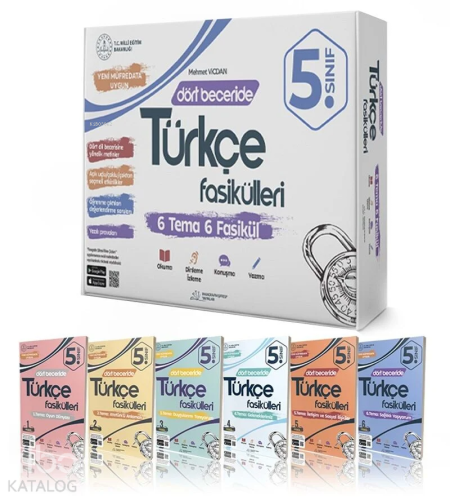 Paragrafın Şifresi 5. Sınıf Dört Beceride Türkçe Fasikülleri