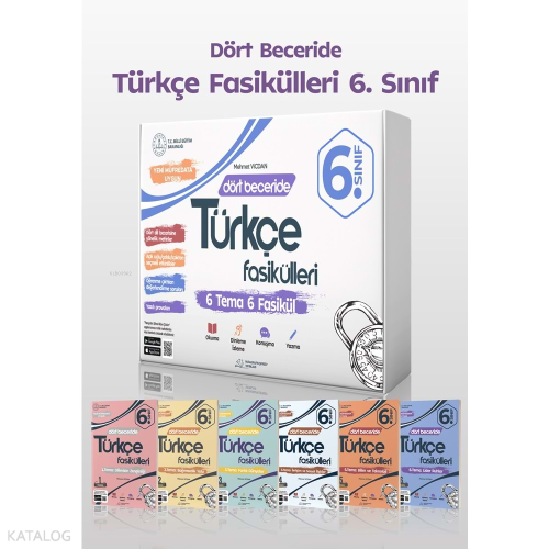 Paragrafın Şifresi 6. Sınıf Dört Beceride Türkçe Fasikülleri (Yeni Müf