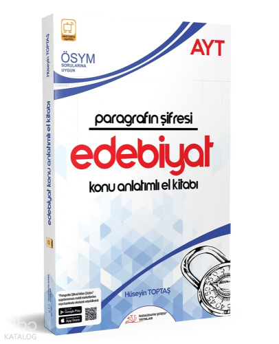 Paragrafın Şifresi AYT Edebiyat El Kitabı (Konu Anlatımlı) | Hüseyin T