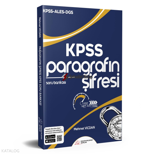 Paragrafın Şifresi KPSS Modüler Soru Bankası | Mehmet Vicdan | Paragra
