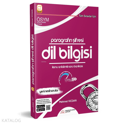 Paragrafın Şifresi YKS TYT KPSS ALES Dil Bilgisi Konu Anlatımlı Soru Bankası