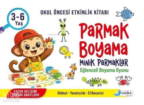 Parmak Boyama - Minik Parmaklar - Eğlenceli Boyama Oyunu (3 - 6 Yaş)