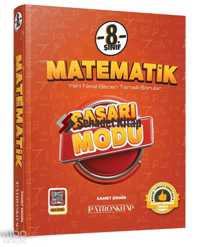 Patron Kitap Başarı Modu - Matematik 8. Sınıf