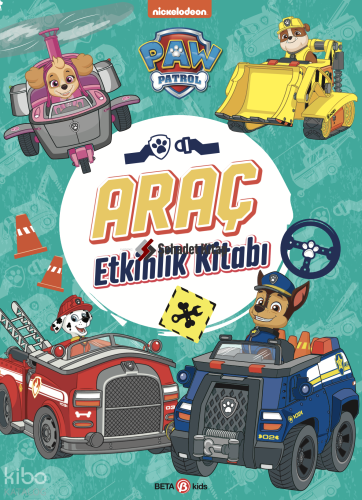 Paw Patrol Araç Etkinlik Kitabı