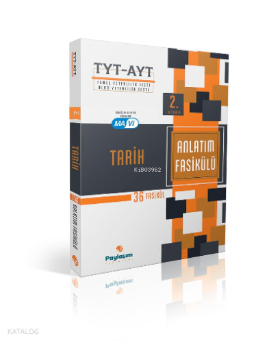 Paylaşım Yayınları TYT AYT Tarih Konu Anlatım Fasikülü 2. Kitap