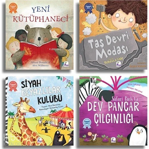 Pedagog Onaylı Uyku Vakti Hikayeleri Seti 2 (4 Kitap) | Alison Donald 