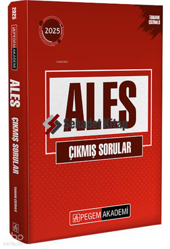 Pegem 2025 ALES Tamamı Çözümlü Çıkmış Sorular