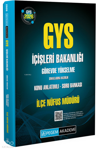 Pegem Akademi 2026 İçişleri Bakanlığı Görevde Yükselme Sınavlarına Haz