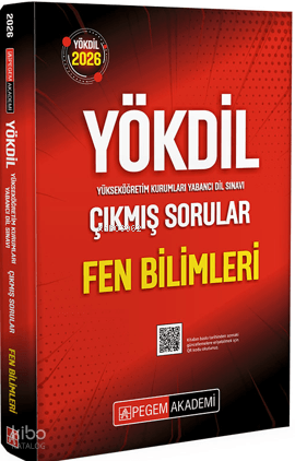 Pegem Akademi 2026 YÖKDİL Fen Bilimleri Çıkmış Sorular | Kolektif | Pe