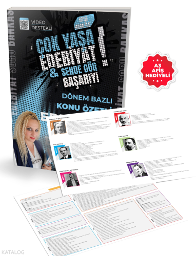 Pelikan Yayınevi AYT Dönem Bazlı Edebiyat Konu Özetli Soru Bankası | A