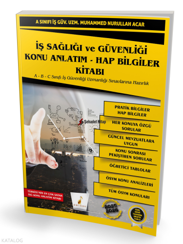 Pelikan Yayınevi İş Sağlığı ve Güvenliği İSG Konu Anlatım - Hap Bilgiler Kitabı