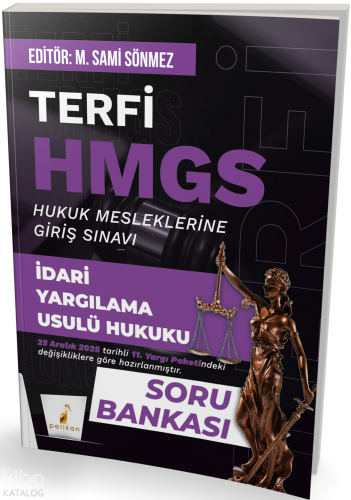 Pelikan Yayınevi Terfi HMGS İdari Yargılama Usulü Hukuku Soru Bankası 