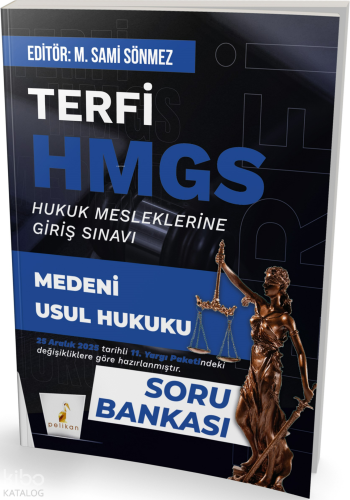 Pelikan Yayınevi Terfi HMGS Medeni Usul Hukuku Soru Bankası | Kolektif