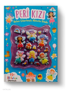 Peri Kızı Balon Çıkartmalı Aktivite Kitabı | Kolektif | Yumurcak Yayın