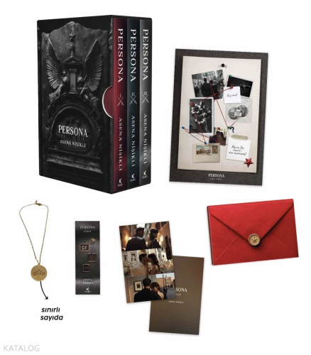 Persona (3 Kitap - Kutulu - Ciltli - Kolyeli) | Asena Nişikli | Pukka 