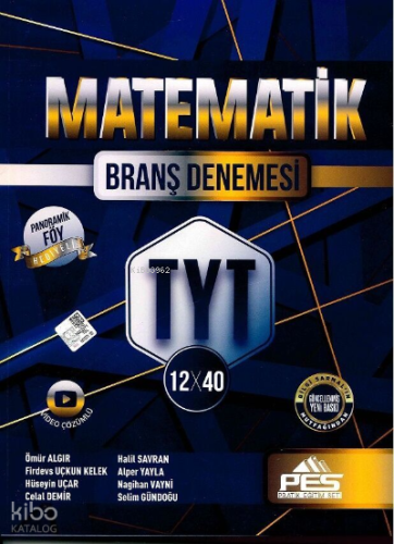 Pes Tyt Branş Deneme Matematik 12*40 - 2022